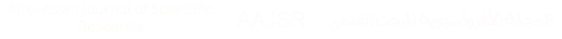 Afro-Asian Journal of Scientific Research